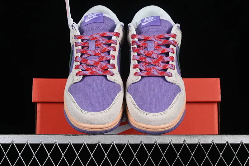 All Categories Nk SB Dunk Series Nk SB Dunk Low Low-top sneakers Nk SB Dunk Low Taro Purple Black Hook Low-top casual sports skateboard shoes HF5030-030